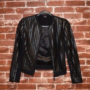 Armani Exchange Faux Leather Jacket